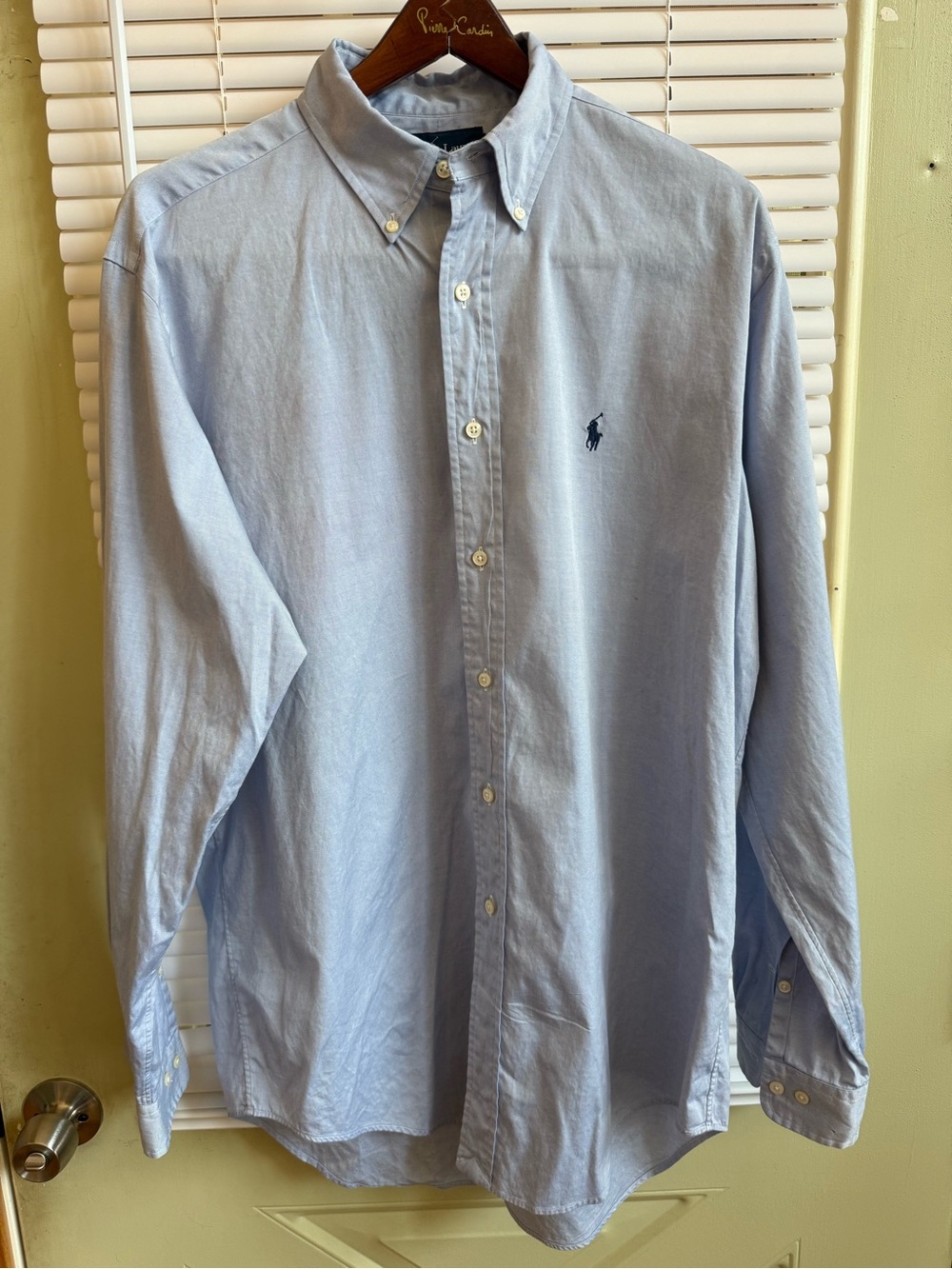 Polo by Ralph Lauren Pale Blue Button-Down Oxford Shirt